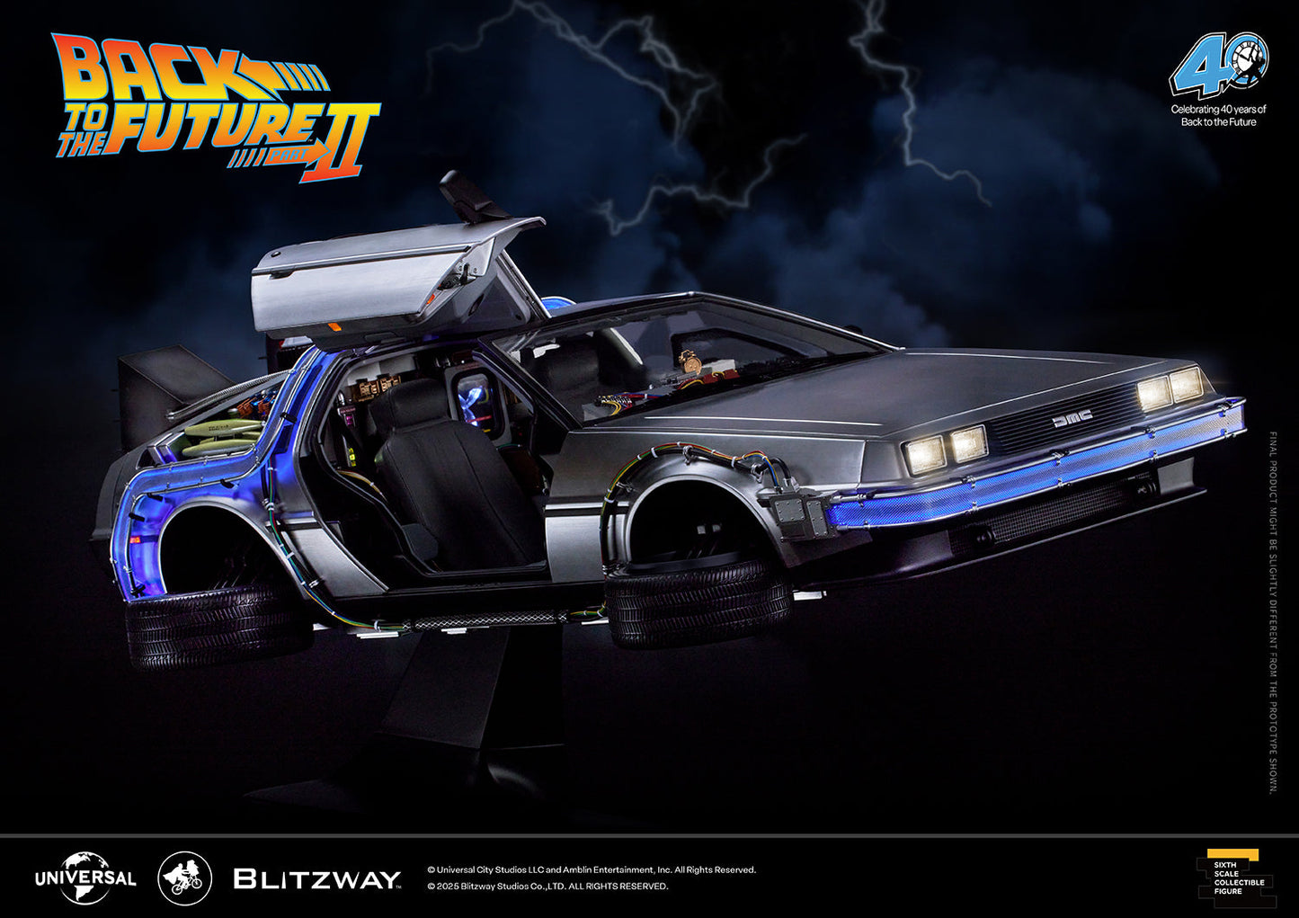 Back to the Future 2 'Time Machine' Standard Ver. Pre-order Deposit