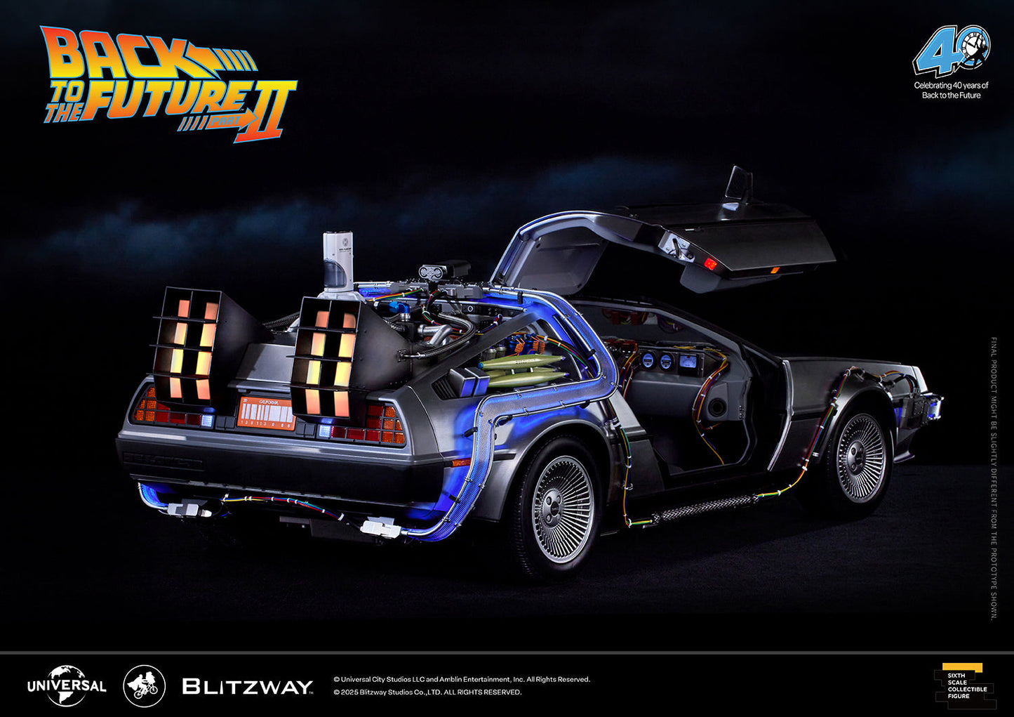 Back to the Future 2 'Time Machine' Standard Ver. Pre-order Deposit