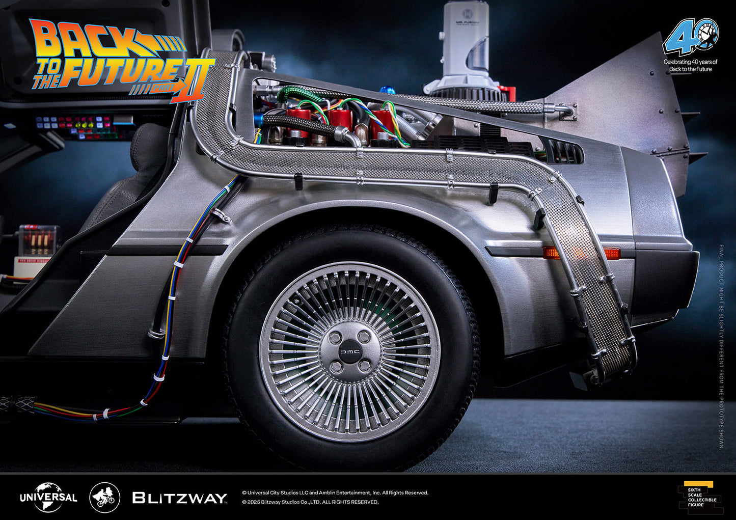 Back to the Future 2 'Time Machine' Standard Ver. Pre-order Deposit
