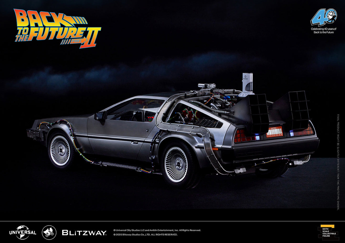 Back to the Future 2 'Time Machine' Standard Ver. Pre-order Deposit