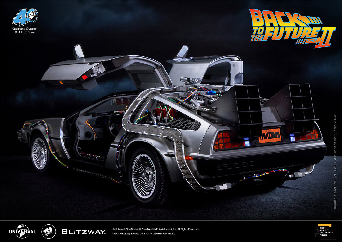 Back to the Future 2 'Time Machine' Standard Ver. Pre-order Deposit