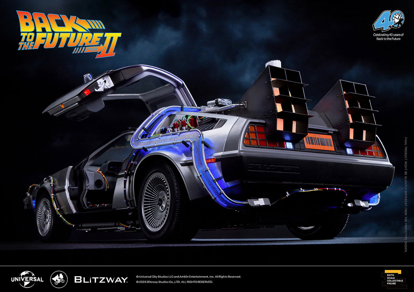 Back to the Future 2 'Time Machine' Standard Ver. Pre-order Deposit