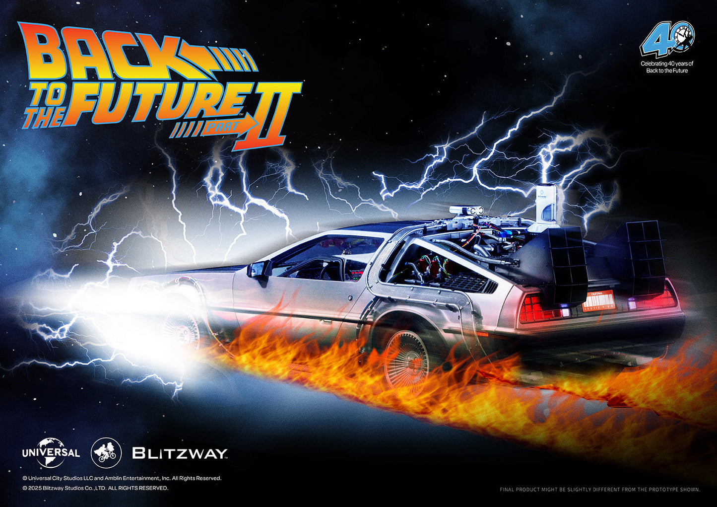Back to the Future 2 'Time Machine' Standard Ver. Pre-order Deposit
