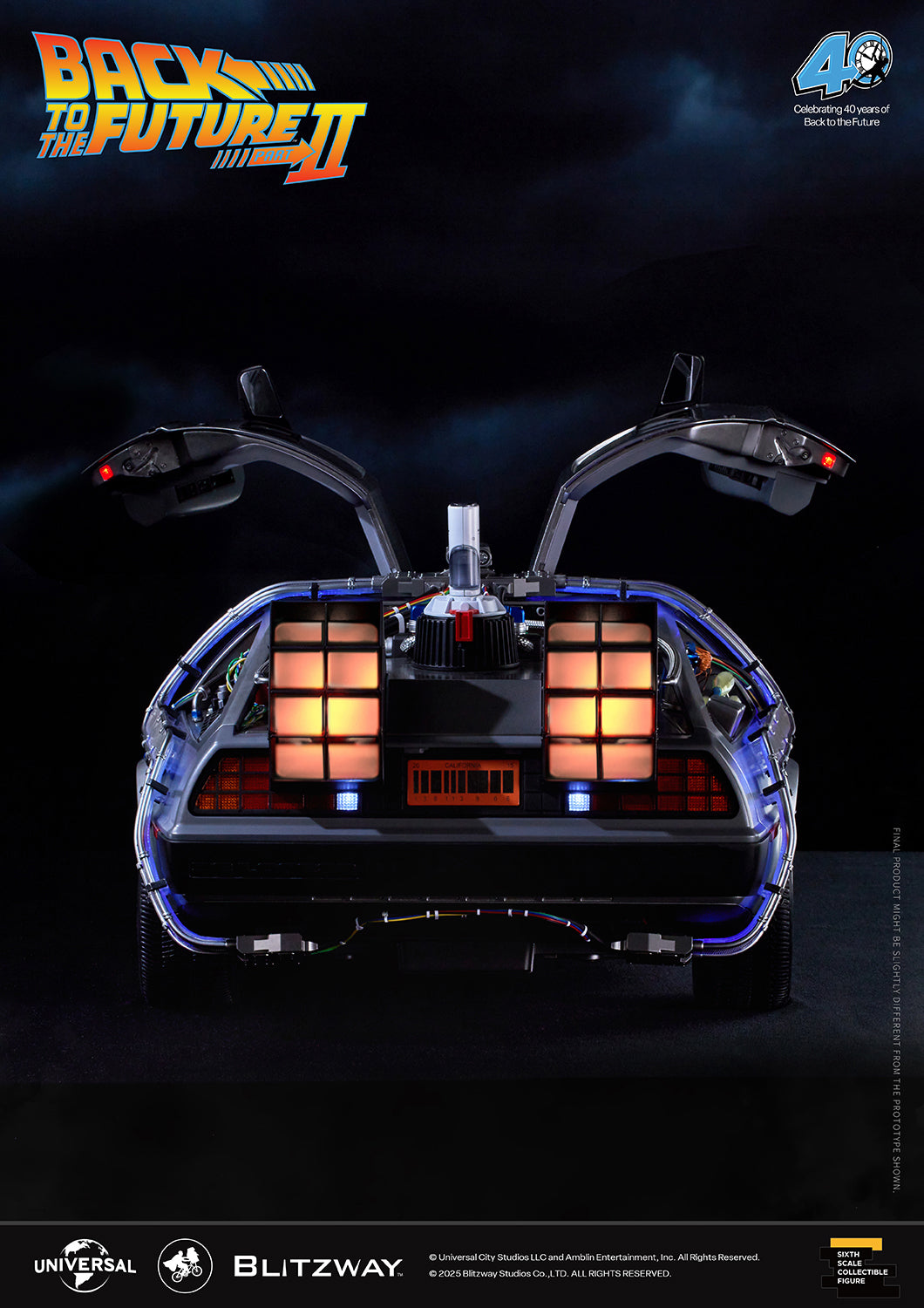 Back to the Future 2 'Time Machine' Standard Ver. Pre-order Deposit