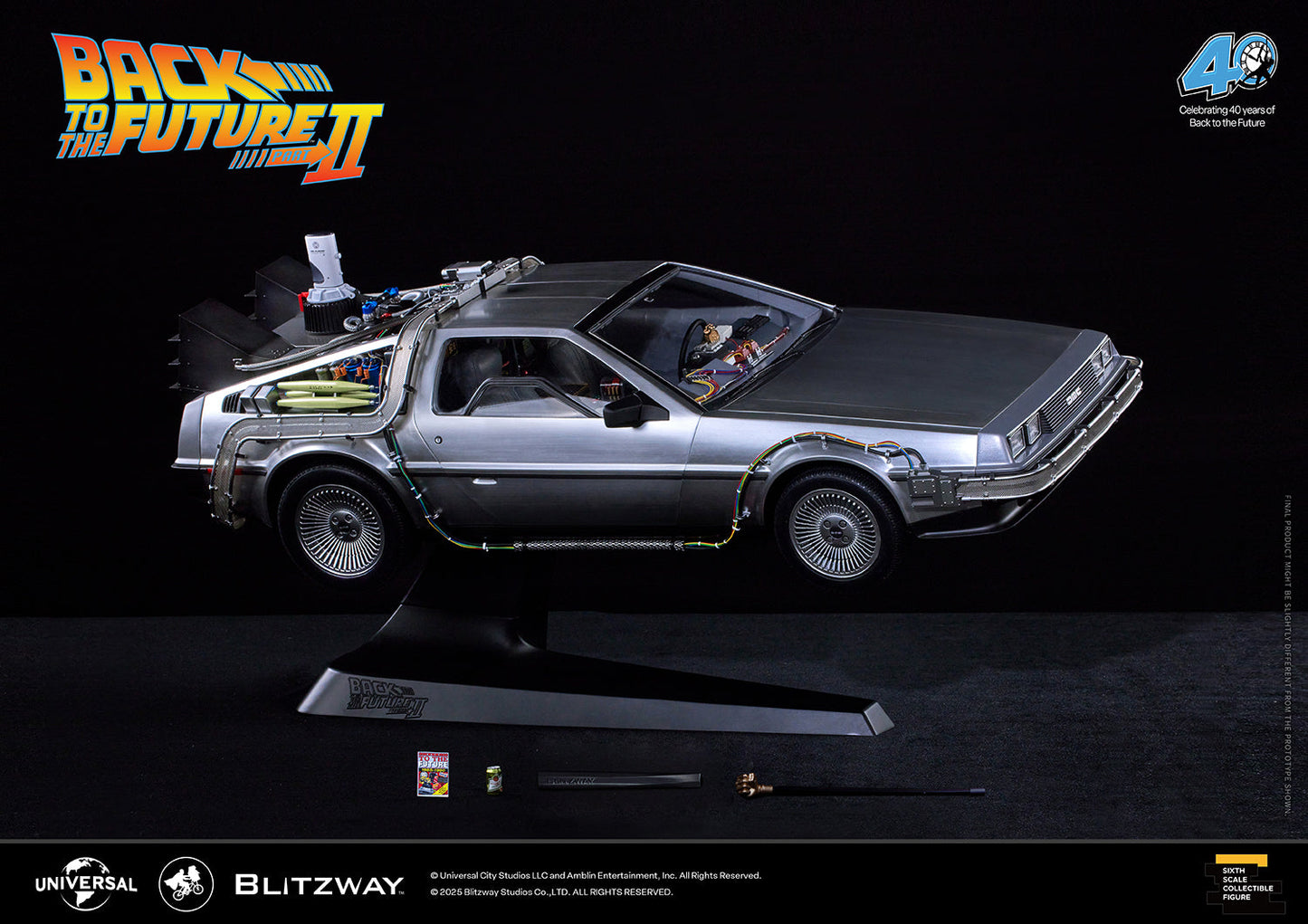 Back to the Future 2 'Time Machine' Standard Ver. Pre-order Deposit