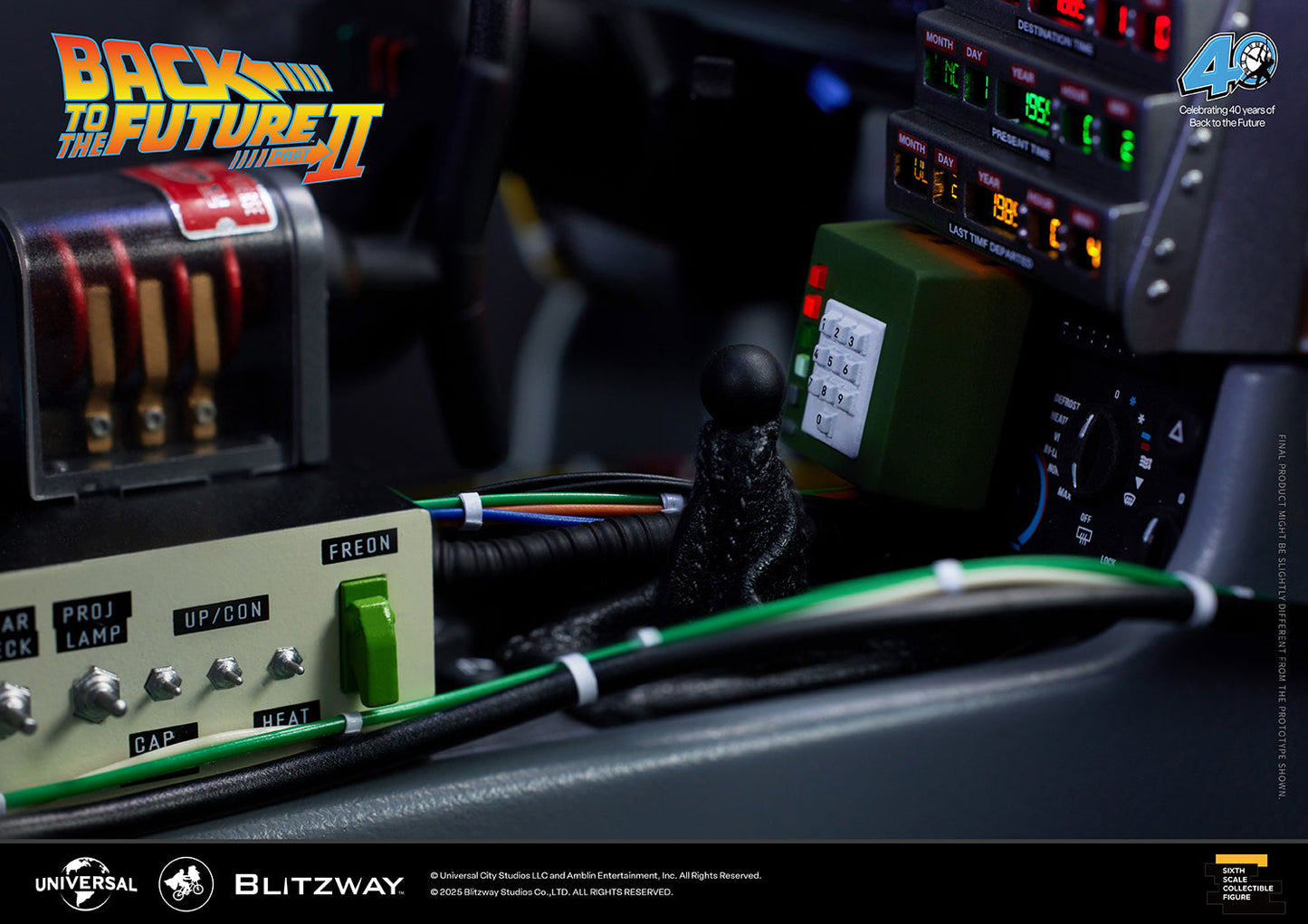 Back to the Future 2 'Time Machine' Standard Ver. Pre-order Deposit