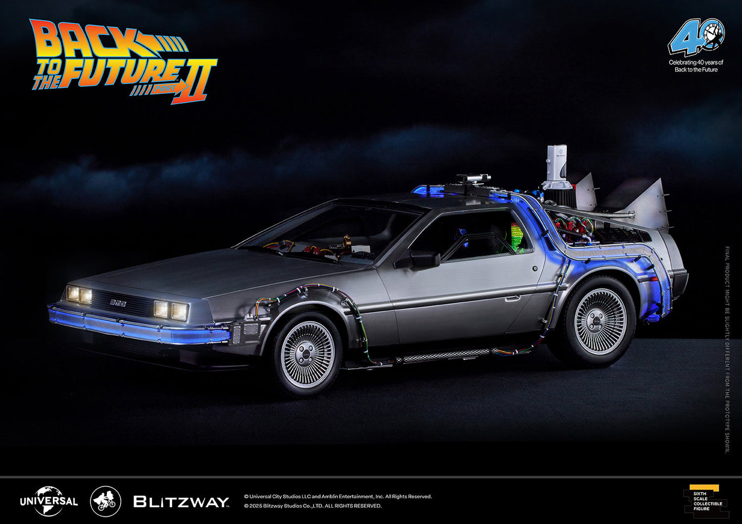 Back to the Future 2 'Time Machine' Standard Ver. Pre-order Deposit