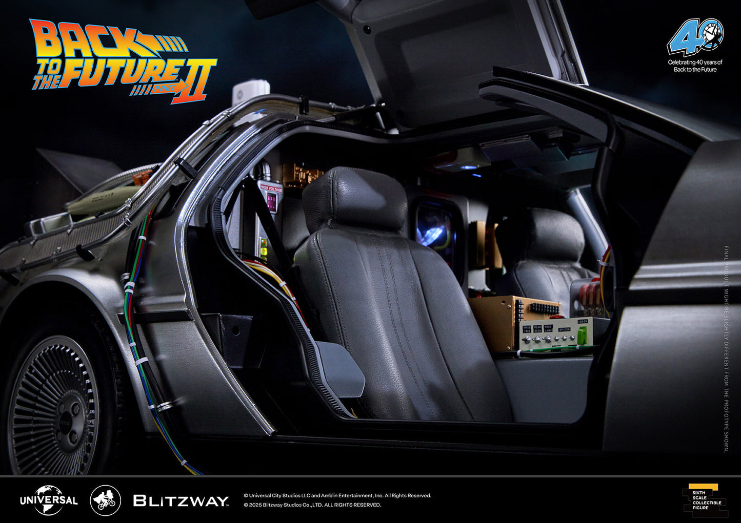Back to the Future 2 'Time Machine' Standard Ver. Pre-order Deposit