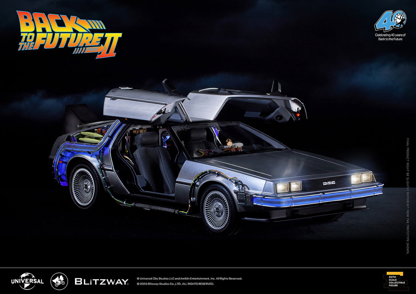 Back to the Future 2 'Time Machine' Standard Ver. Pre-order Deposit