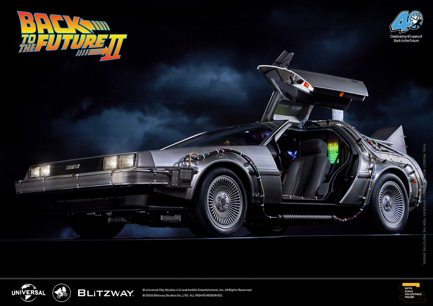 Back to the Future 2 'Time Machine' Standard Ver. Pre-order Deposit