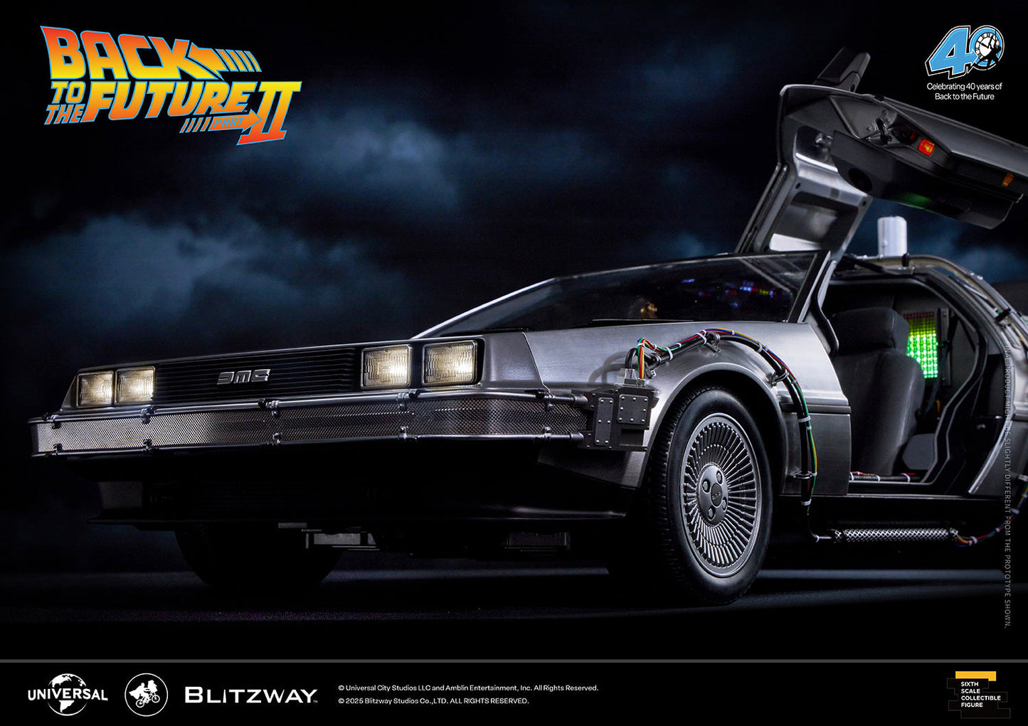 Back to the Future 2 'Time Machine' Standard Ver. Pre-order Deposit