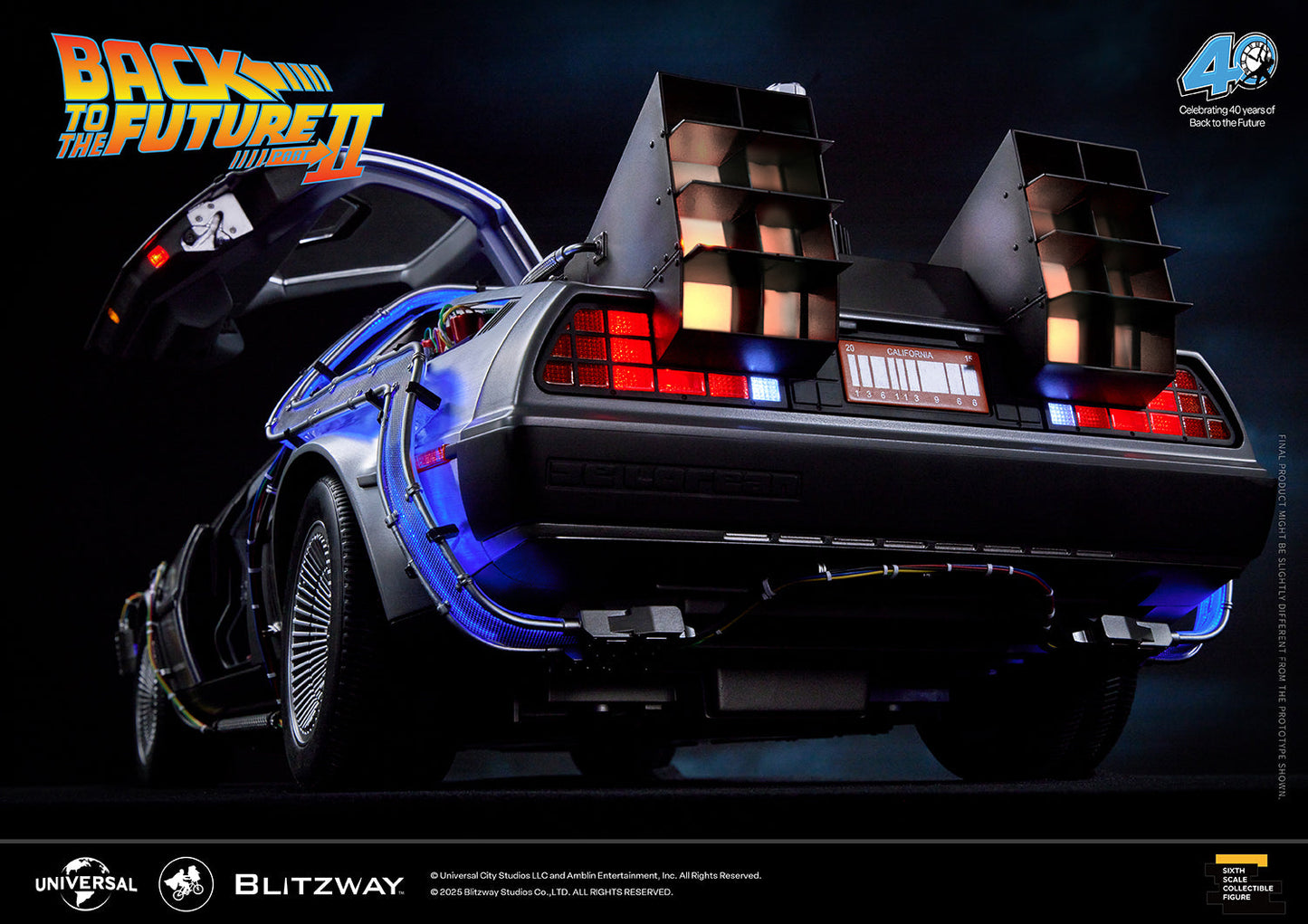 Back to the Future 2 'Time Machine' Standard Ver. Pre-order Deposit