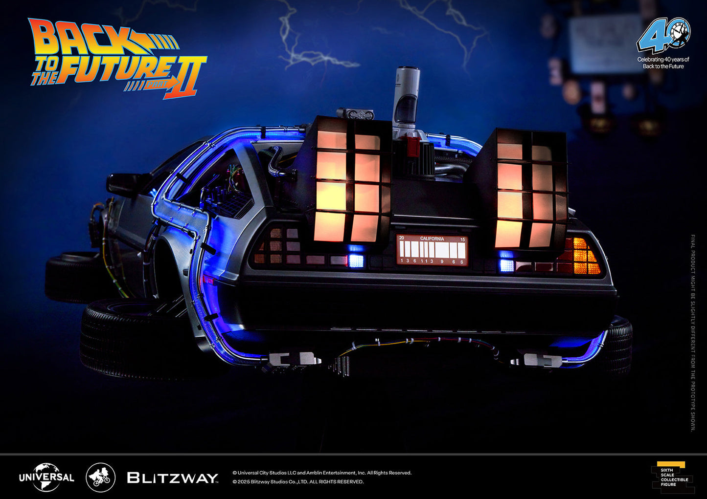 Back to the Future 2 'Time Machine' Standard Ver. Pre-order Deposit