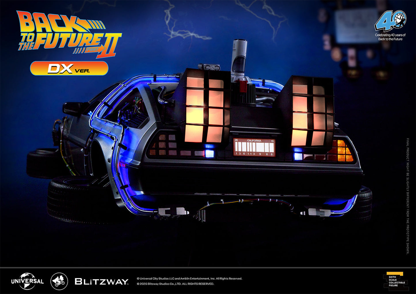 Back to the Future 2 'Time Machine' DX Ver. Pre-order Deposit