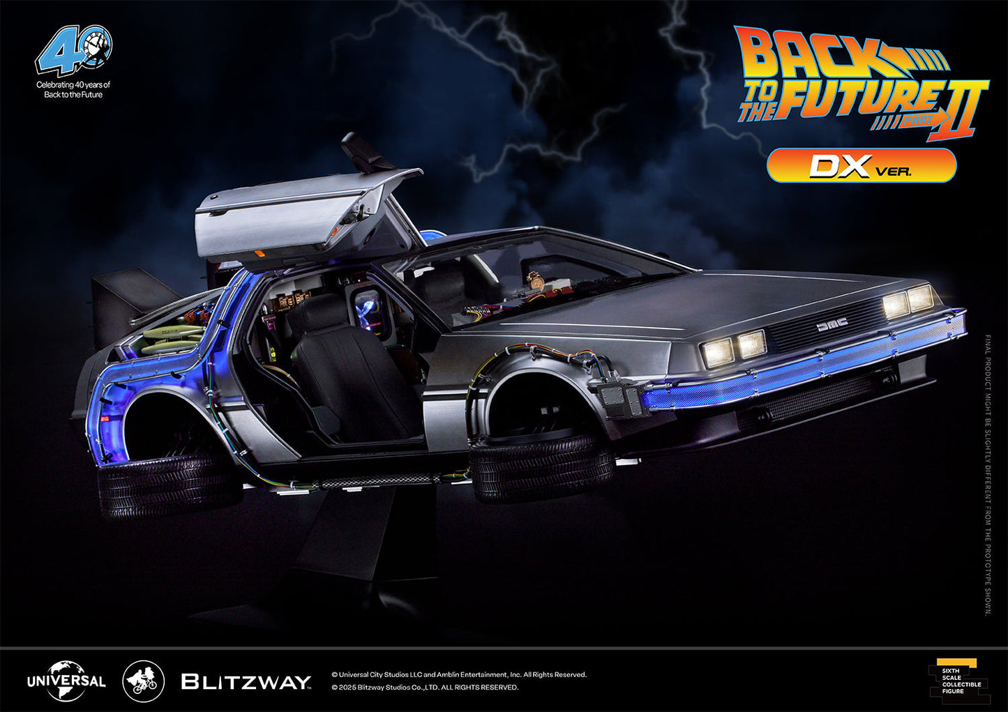 Back to the Future 2 'Time Machine' DX Ver. Pre-order Deposit