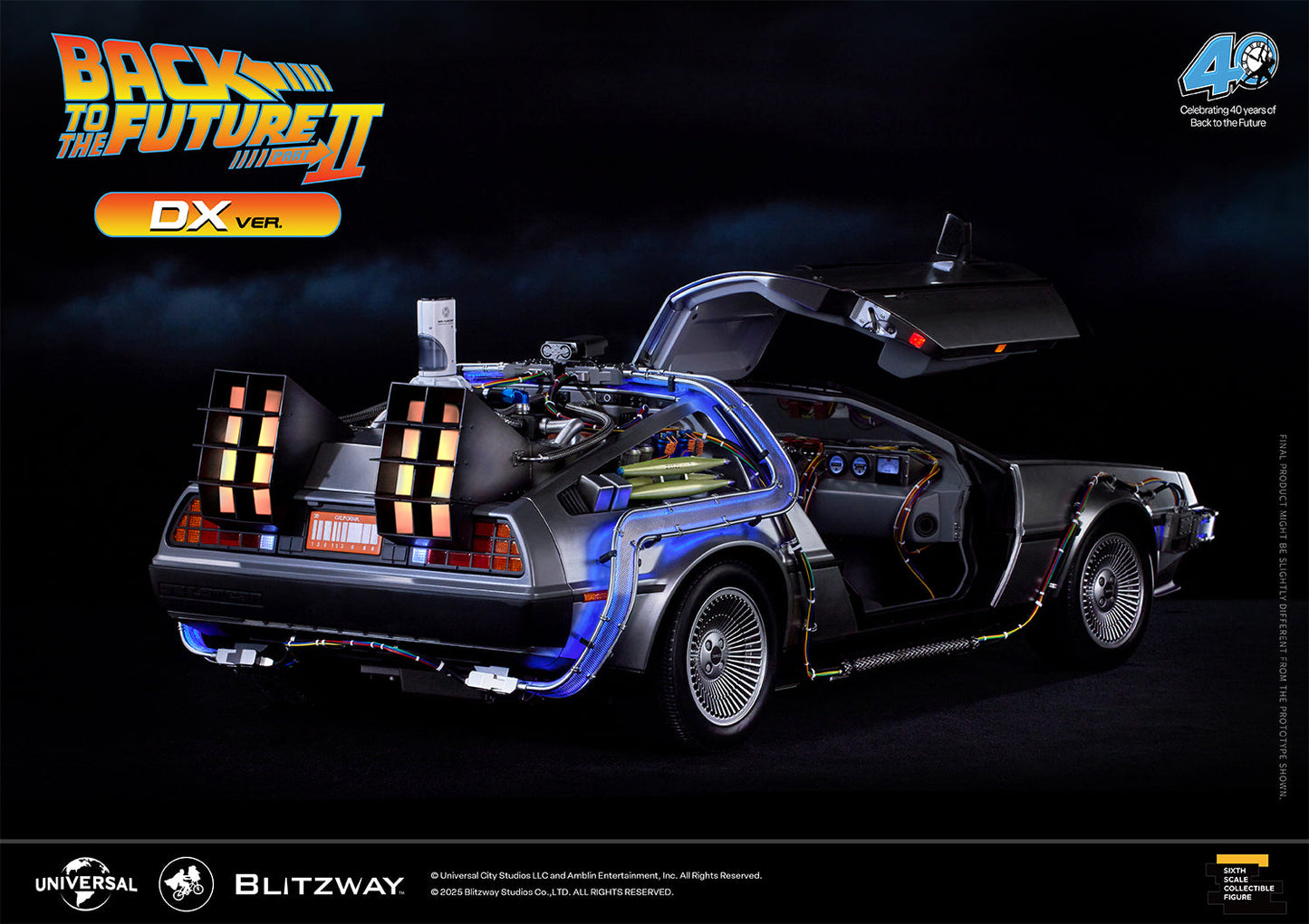 Back to the Future 2 'Time Machine' DX Ver. Pre-order Deposit