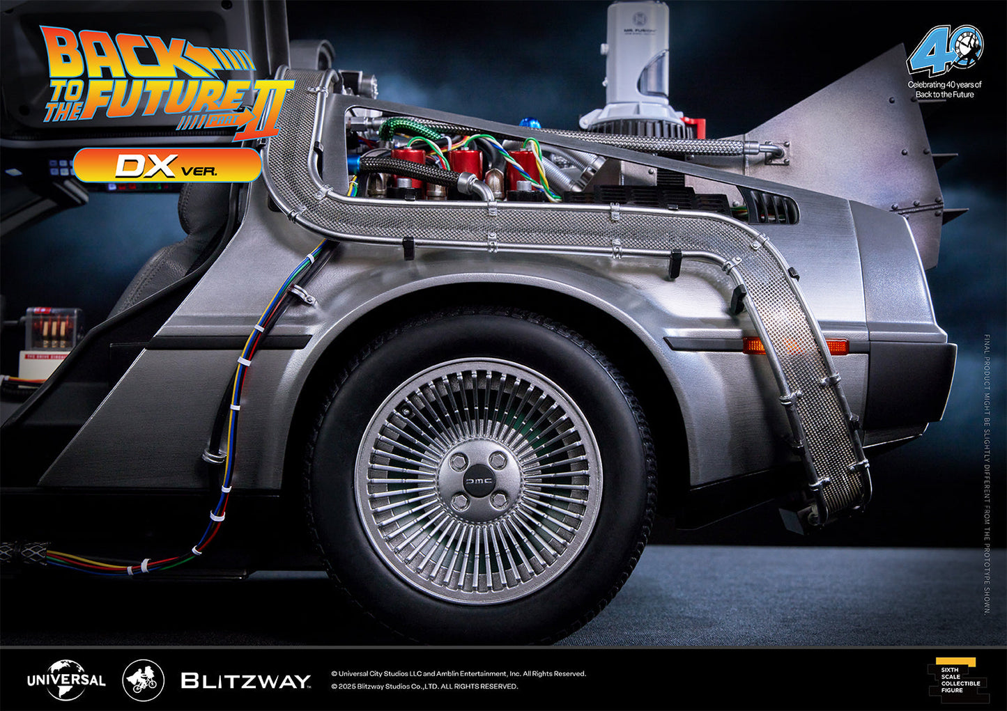 Back to the Future 2 'Time Machine' DX Ver. Pre-order Deposit