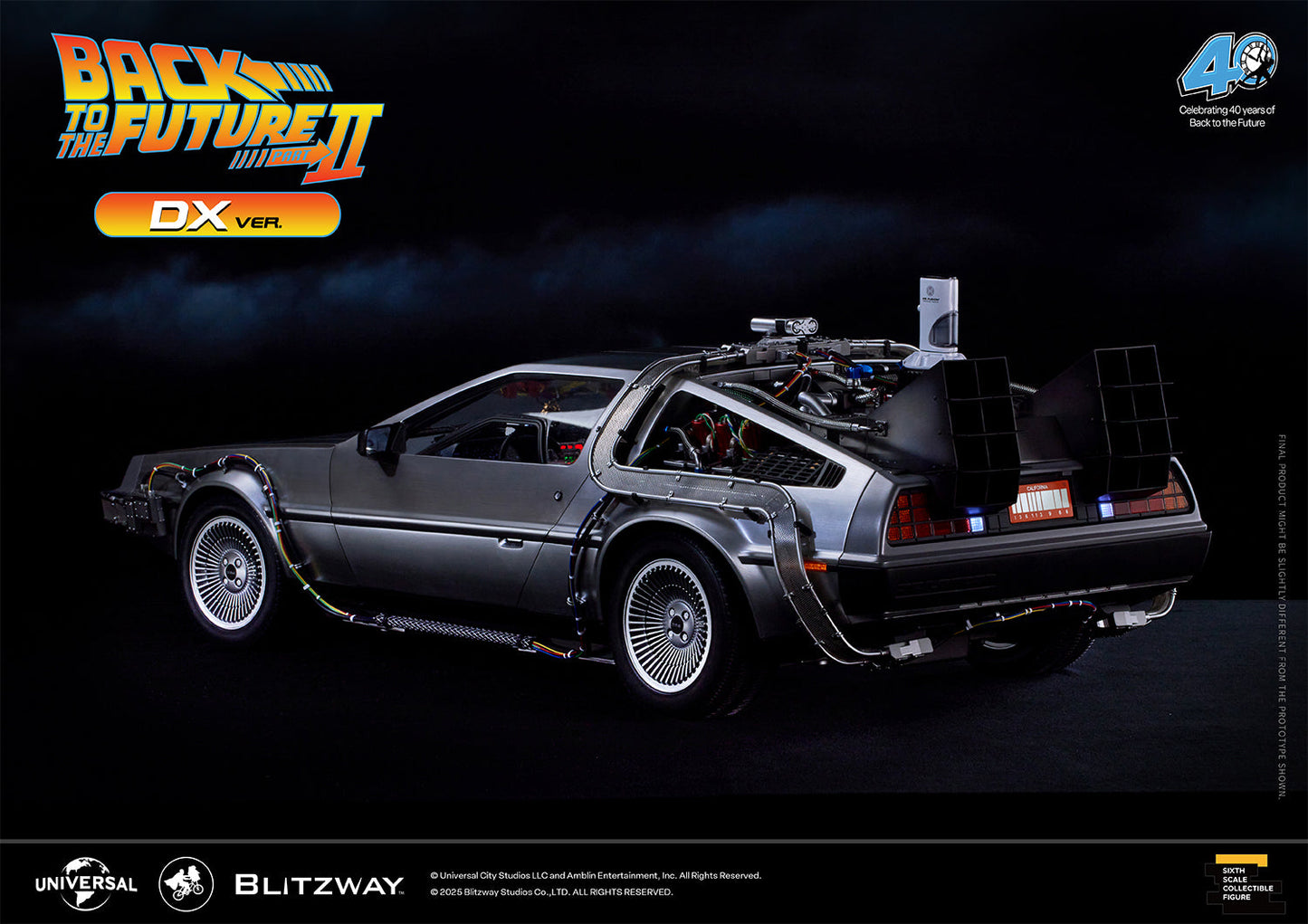 Back to the Future 2 'Time Machine' DX Ver. Pre-order Deposit