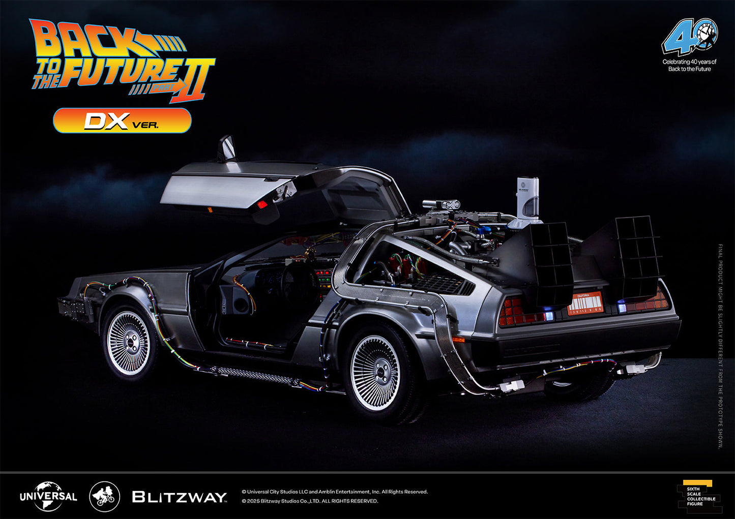 Back to the Future 2 'Time Machine' DX Ver. Pre-order Deposit
