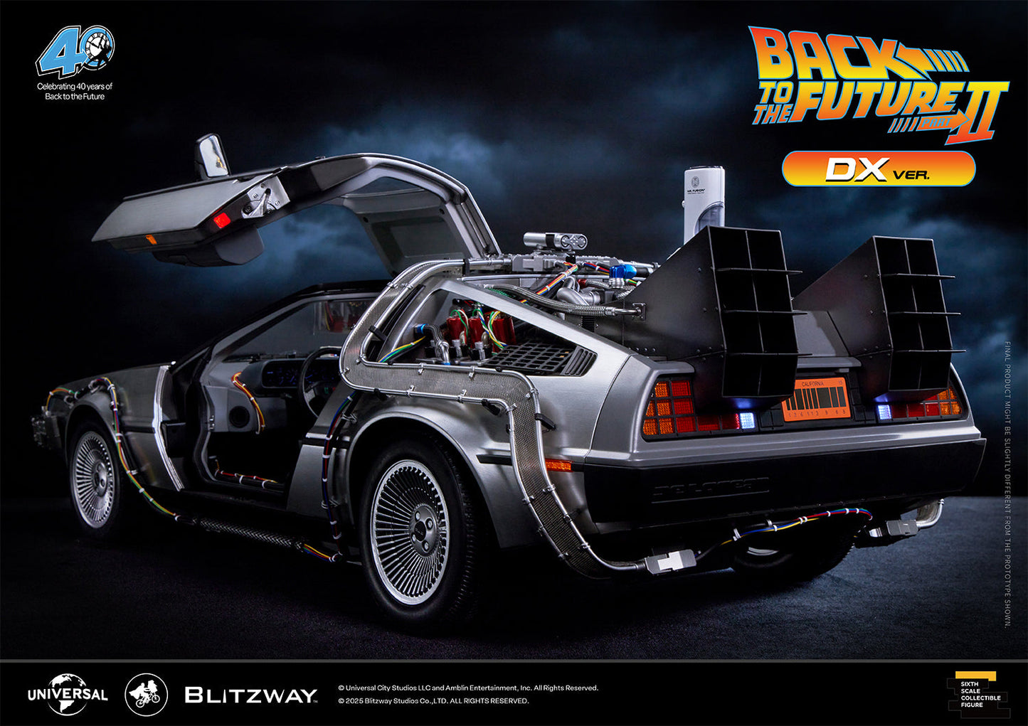 Back to the Future 2 'Time Machine' DX Ver. Pre-order Deposit