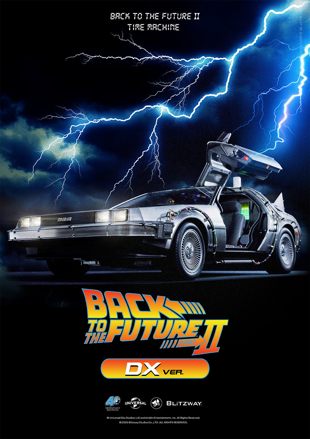 Back to the Future 2 'Time Machine' DX Ver. Pre-order Deposit