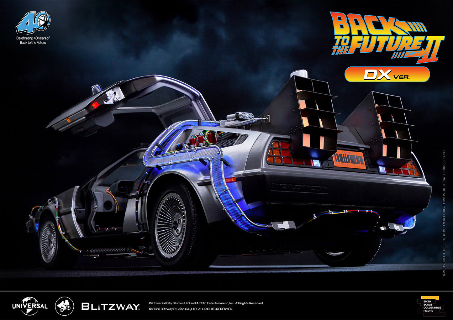 Back to the Future 2 'Time Machine' DX Ver. Pre-order Deposit
