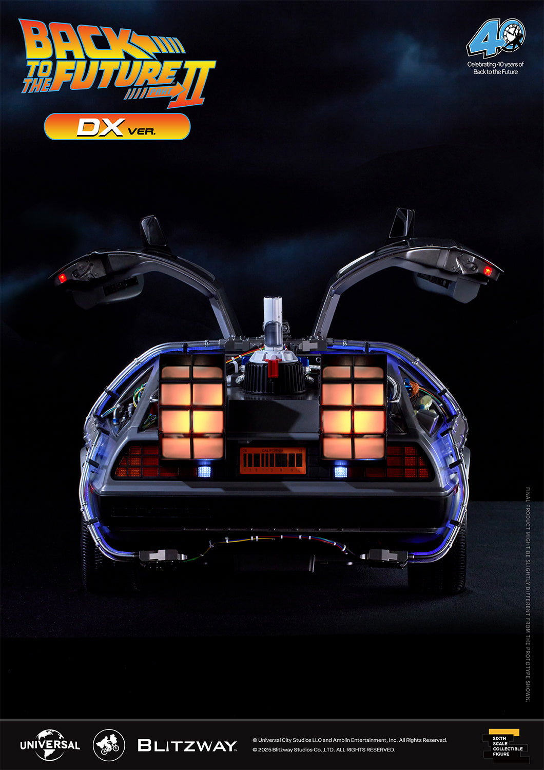 Back to the Future 2 'Time Machine' DX Ver. Pre-order Deposit