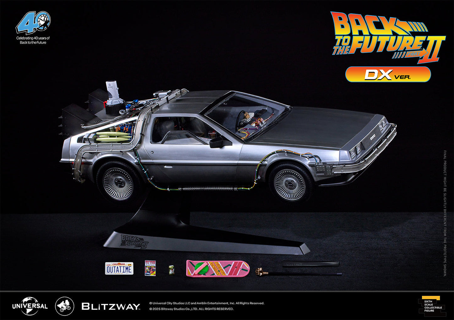 Back to the Future 2 'Time Machine' DX Ver. Pre-order Deposit
