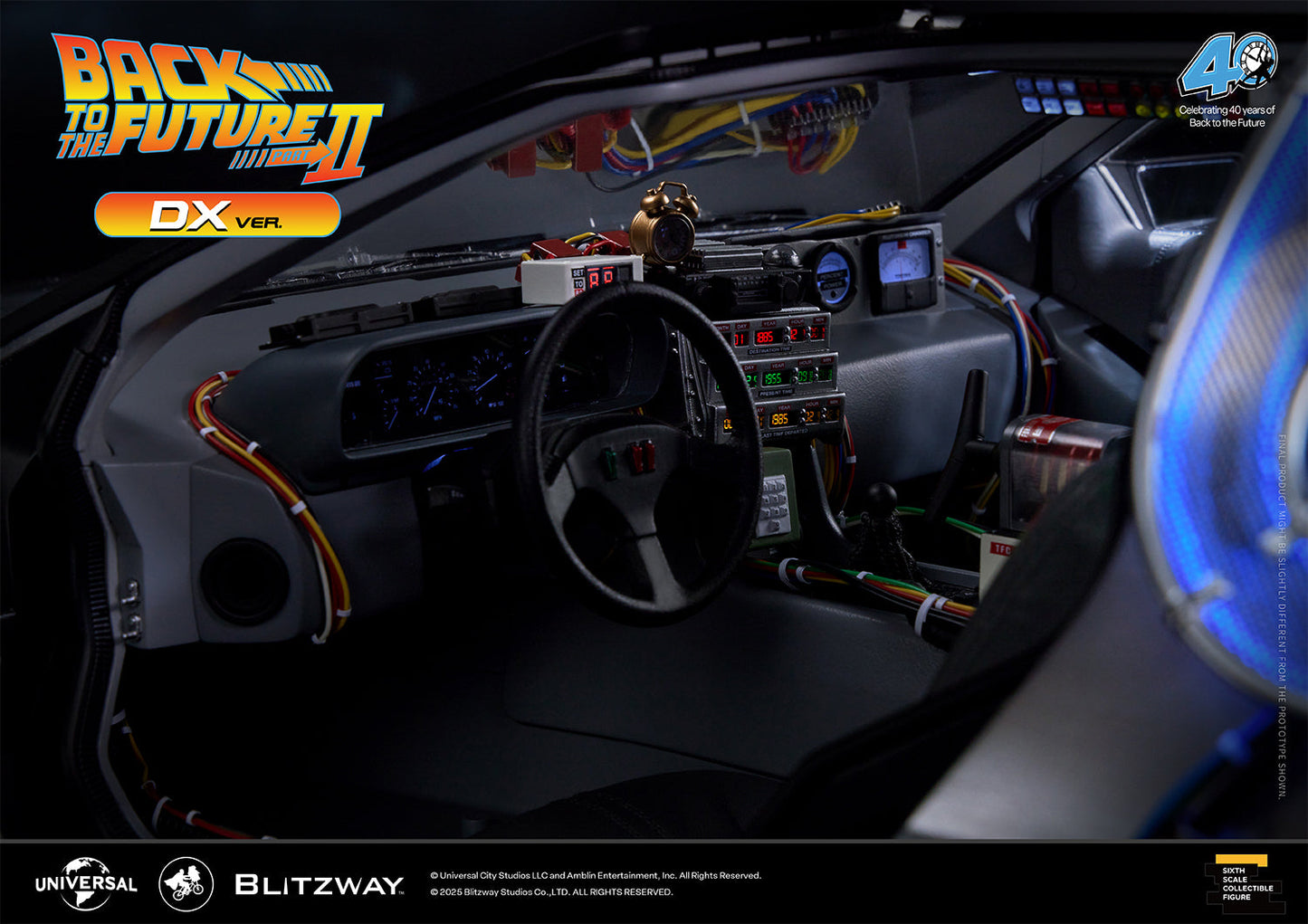 Back to the Future 2 'Time Machine' DX Ver. Pre-order Deposit