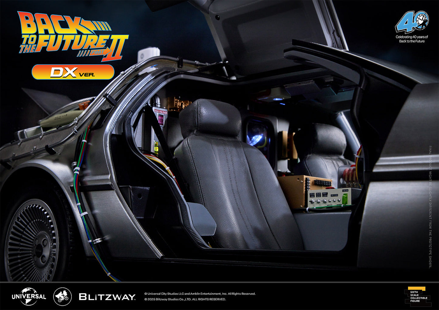 Back to the Future 2 'Time Machine' DX Ver. Pre-order Deposit