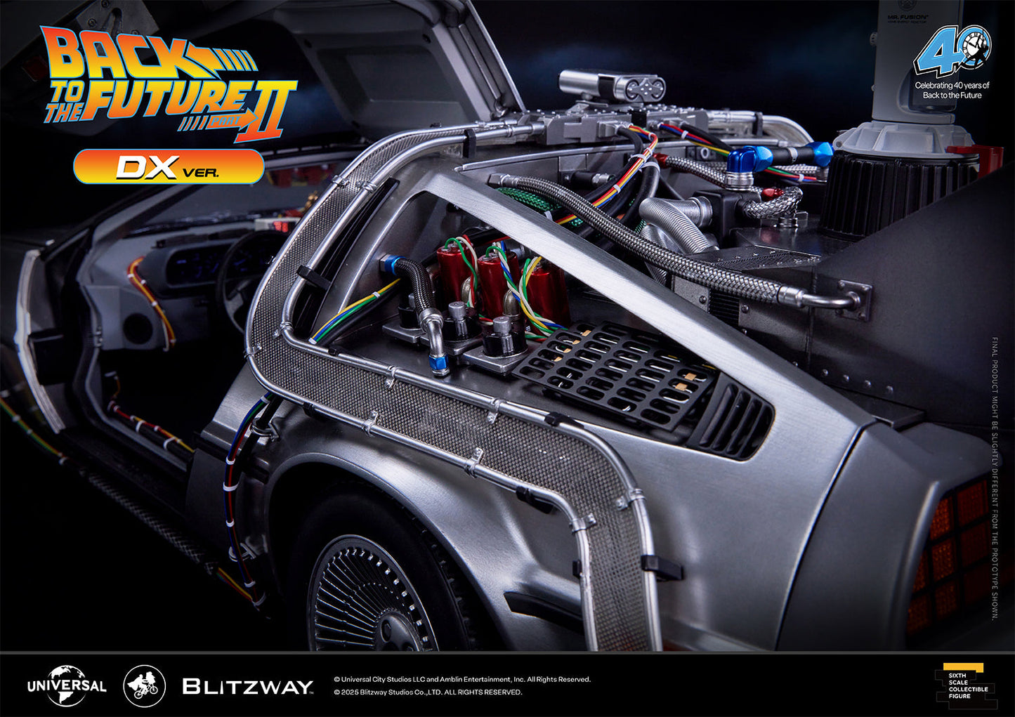 Back to the Future 2 'Time Machine' DX Ver. Pre-order Deposit