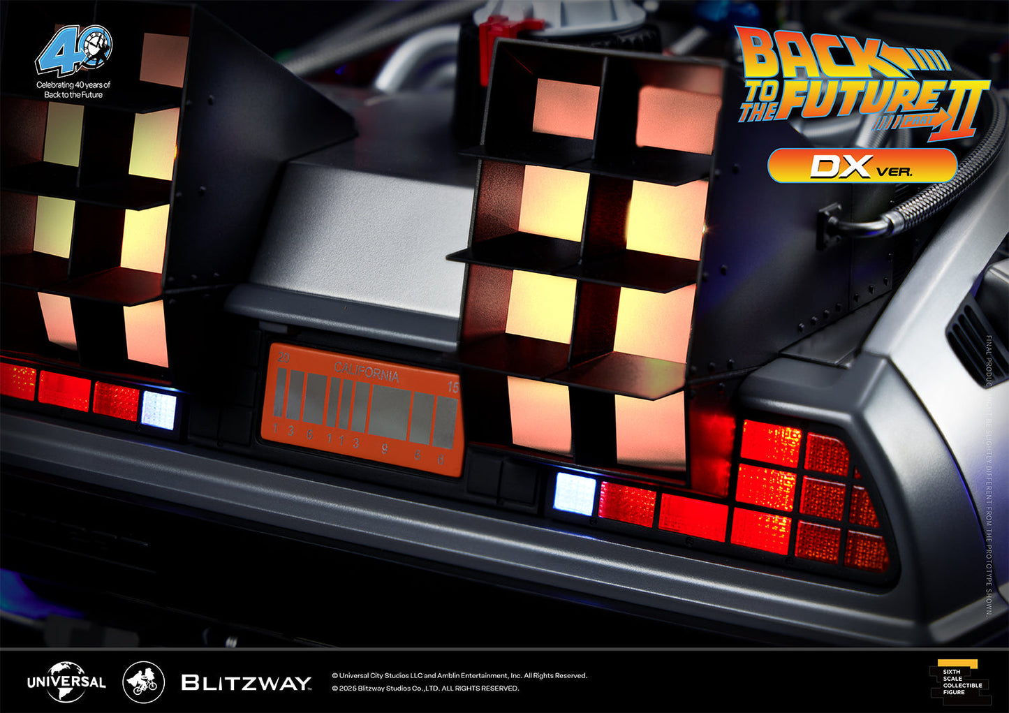 Back to the Future 2 'Time Machine' DX Ver. Pre-order Deposit