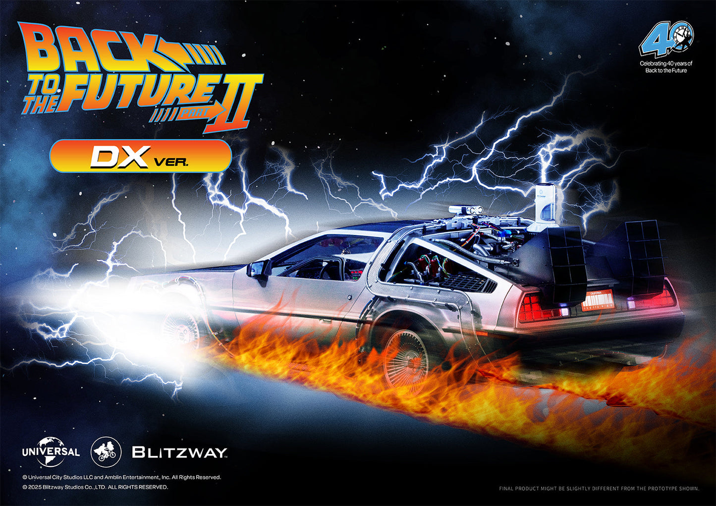 Back to the Future 2 'Time Machine' DX Ver. Pre-order Deposit