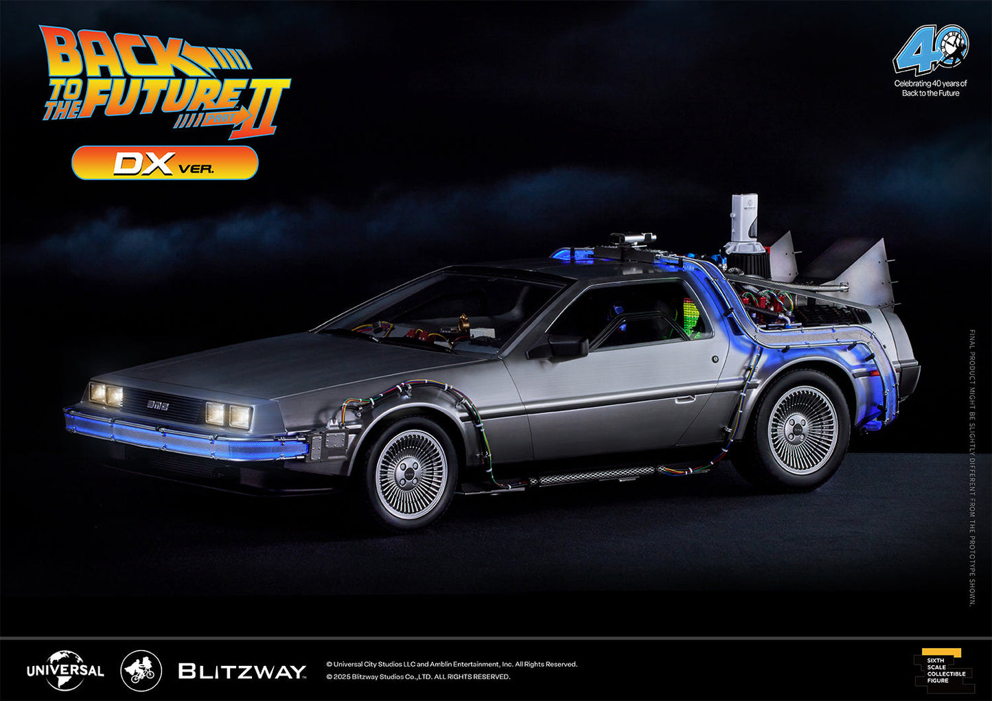 Back to the Future 2 'Time Machine' DX Ver. Pre-order Deposit