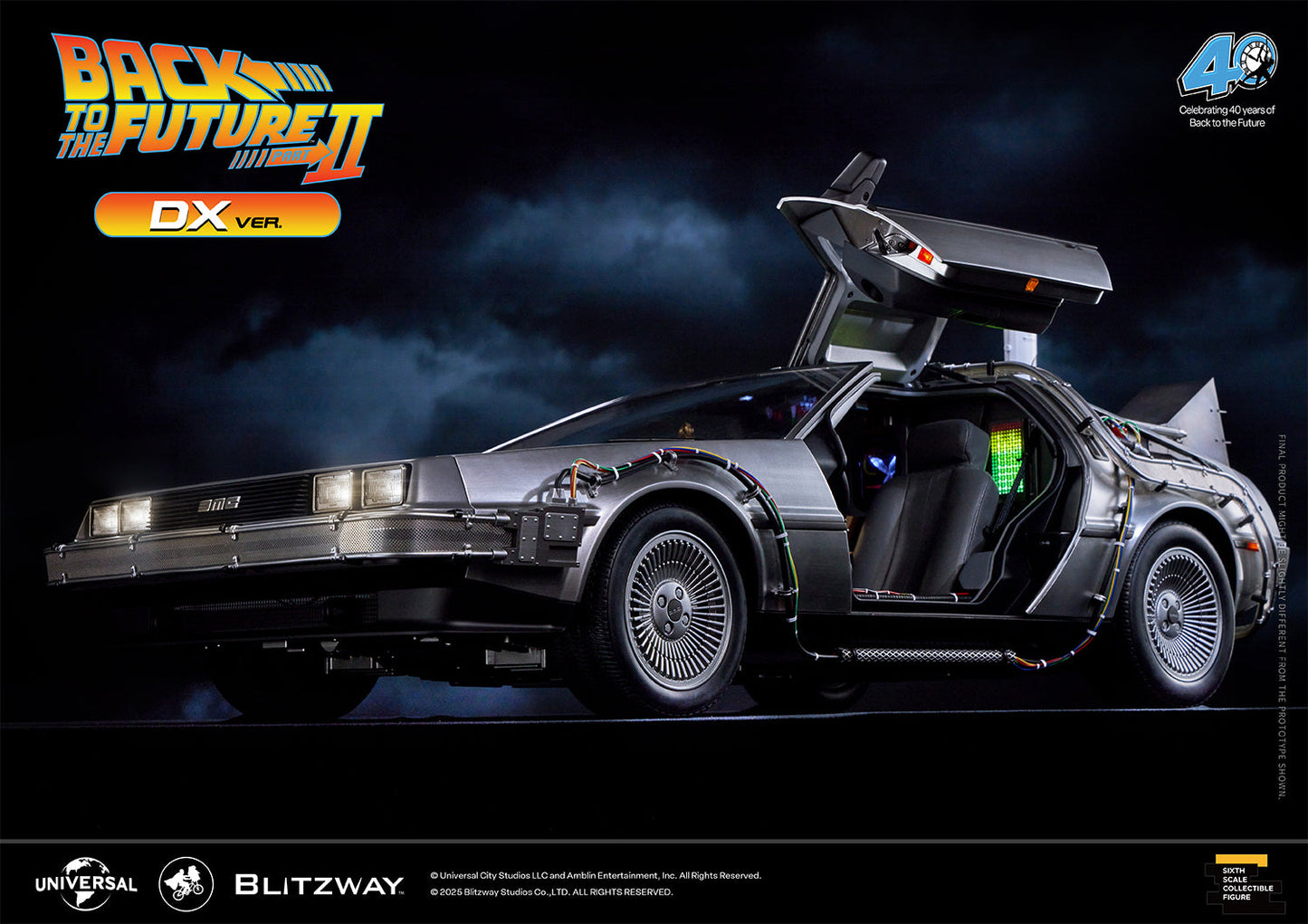 Back to the Future 2 'Time Machine' DX Ver. Pre-order Deposit
