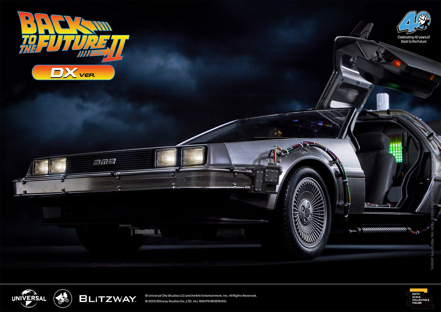 Back to the Future 2 'Time Machine' DX Ver. Pre-order Deposit