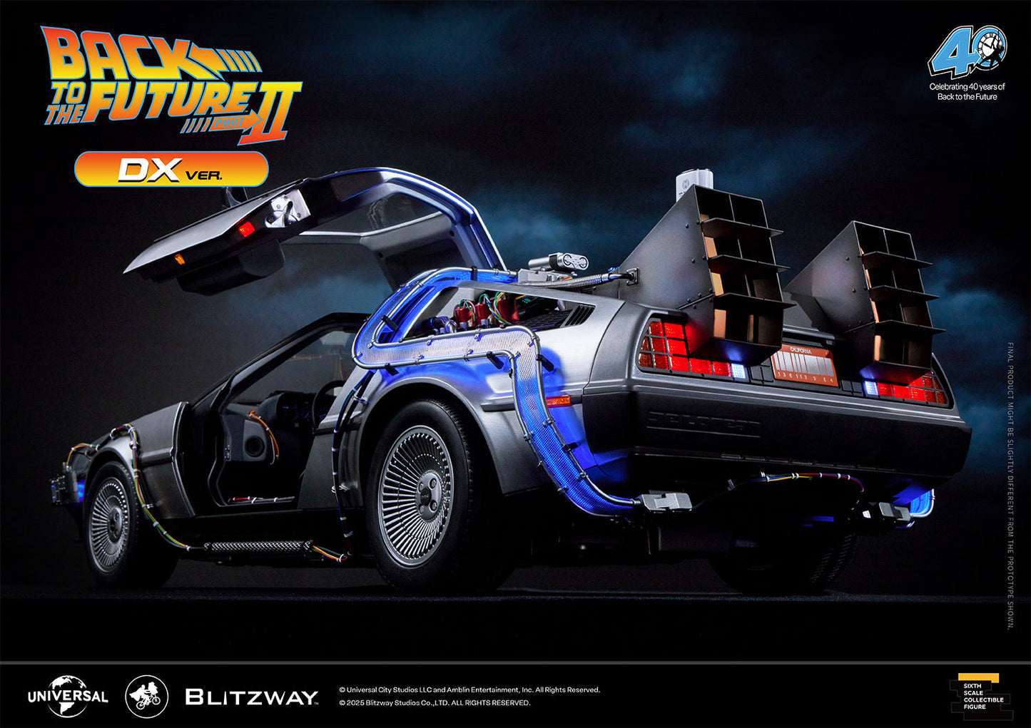 Back to the Future 2 'Time Machine' DX Ver. Pre-order Deposit