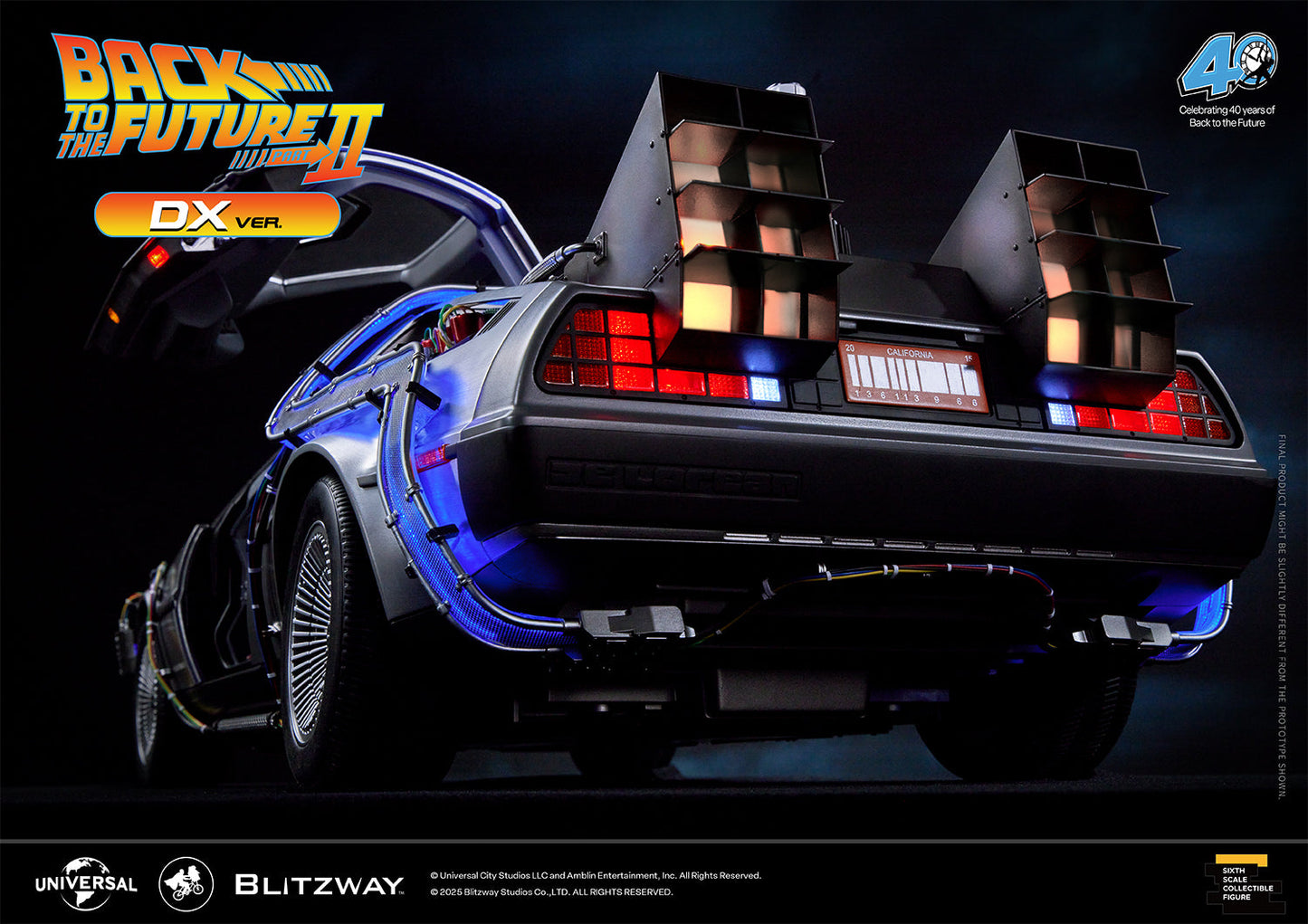 Back to the Future 2 'Time Machine' DX Ver. Pre-order Deposit
