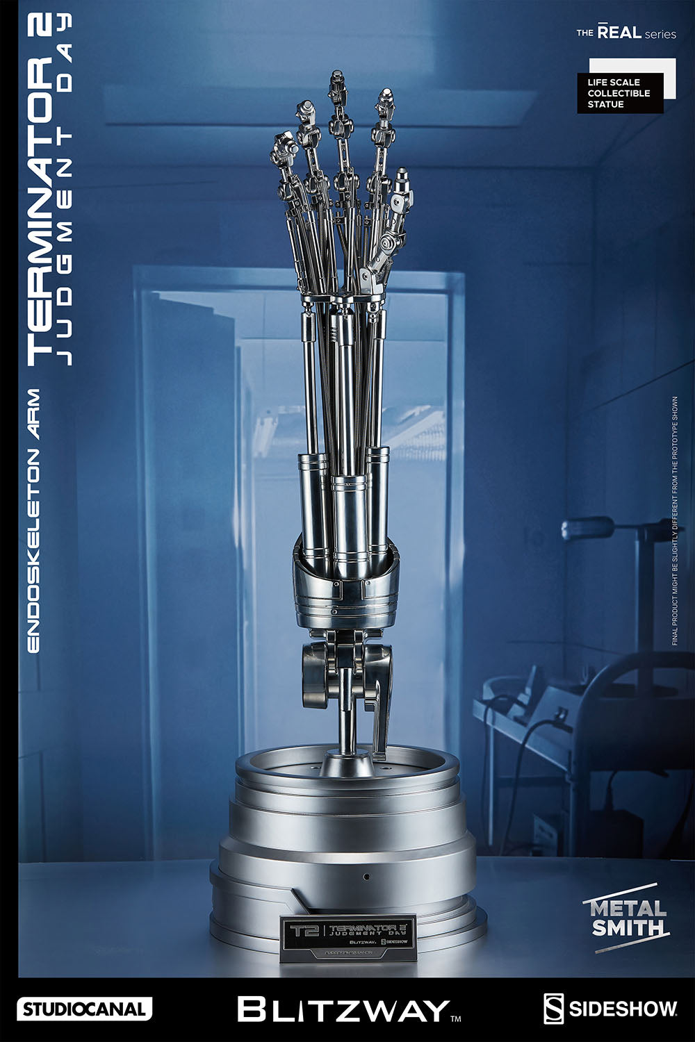 T-800 Endoskeleton Arm & Brain Chip