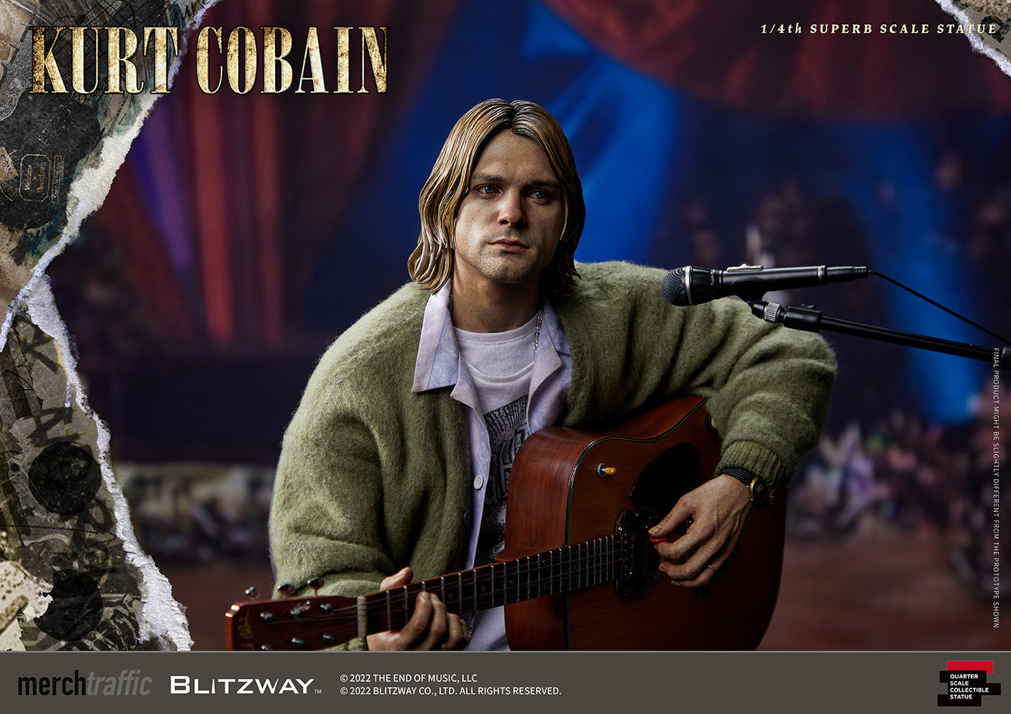 Kurt Cobain (1/4 Scale)