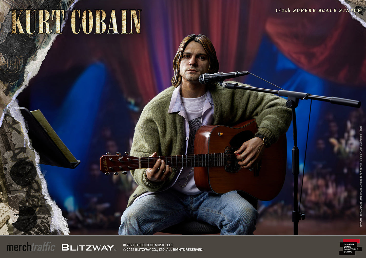 Kurt Cobain (1/4 Scale)