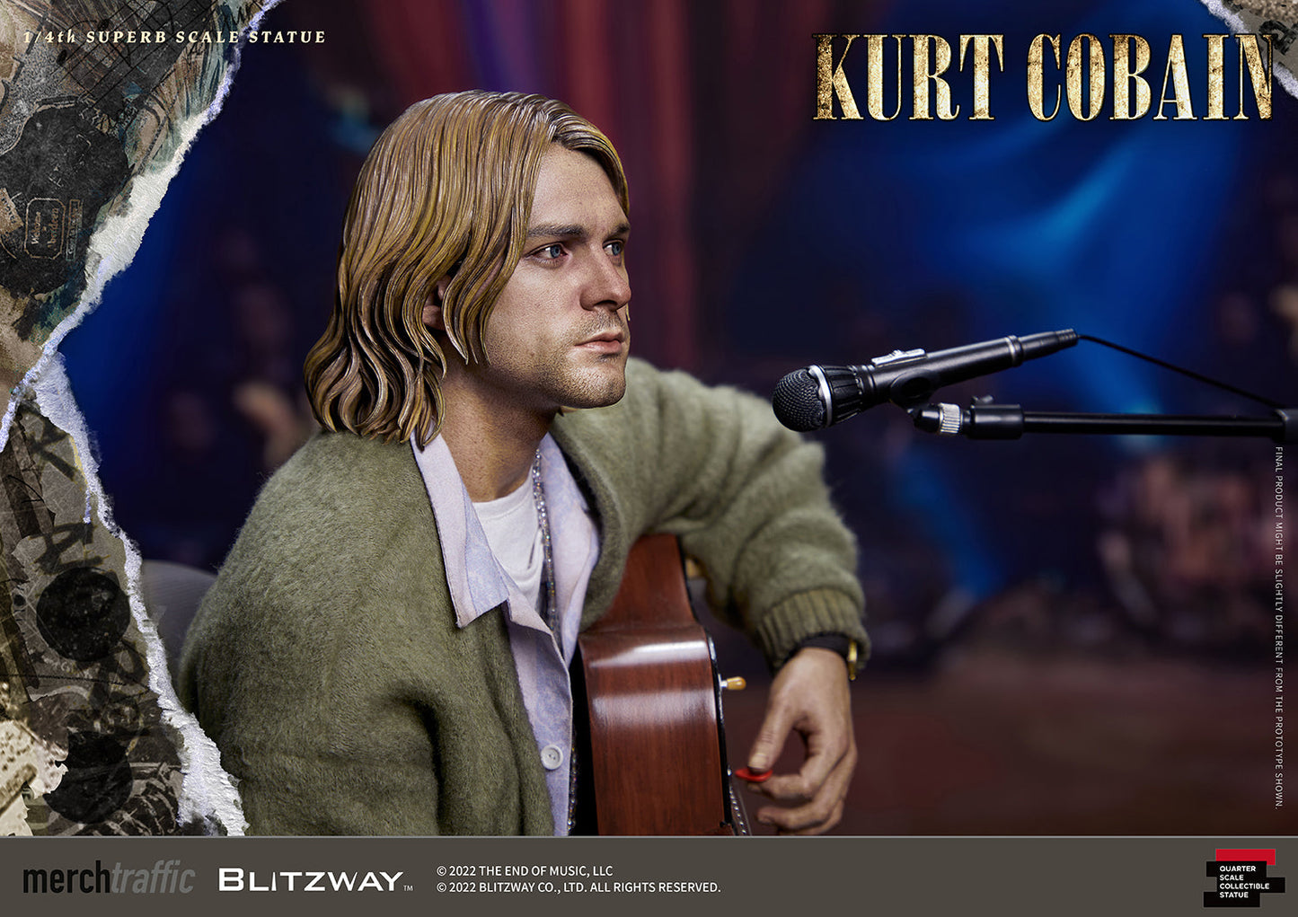 Kurt Cobain (1/4 Scale)