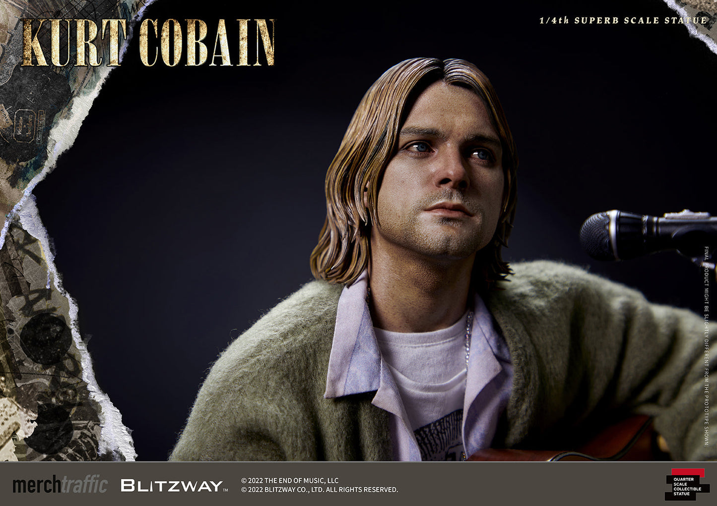 Kurt Cobain (1/4 Scale)
