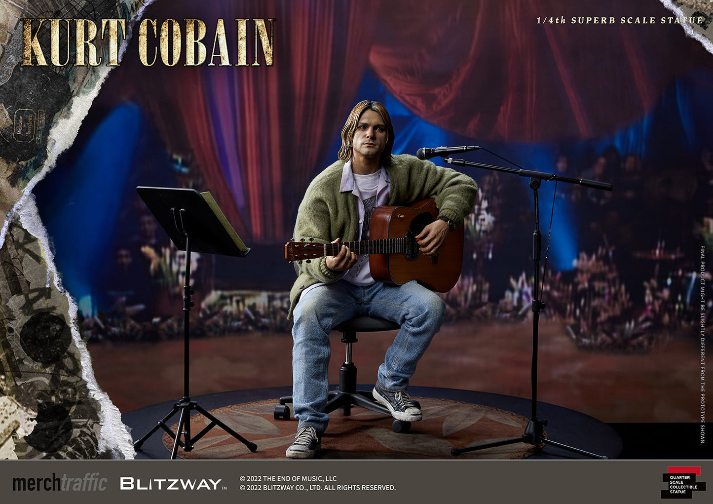 Kurt Cobain (1/4 Scale)