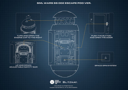 SML WARS SS 002 Escape POD (only Escape POD)