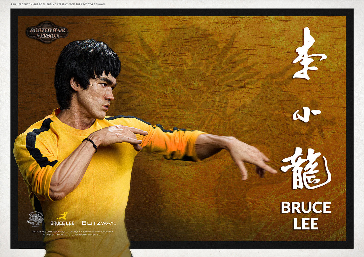 Bruce Lee Tribute 50th Anniversary (Rooted Hair Ver.)