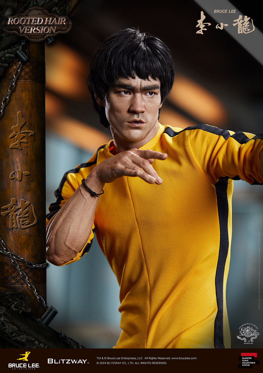 Bruce Lee Tribute 50th Anniversary (Rooted Hair Ver.)