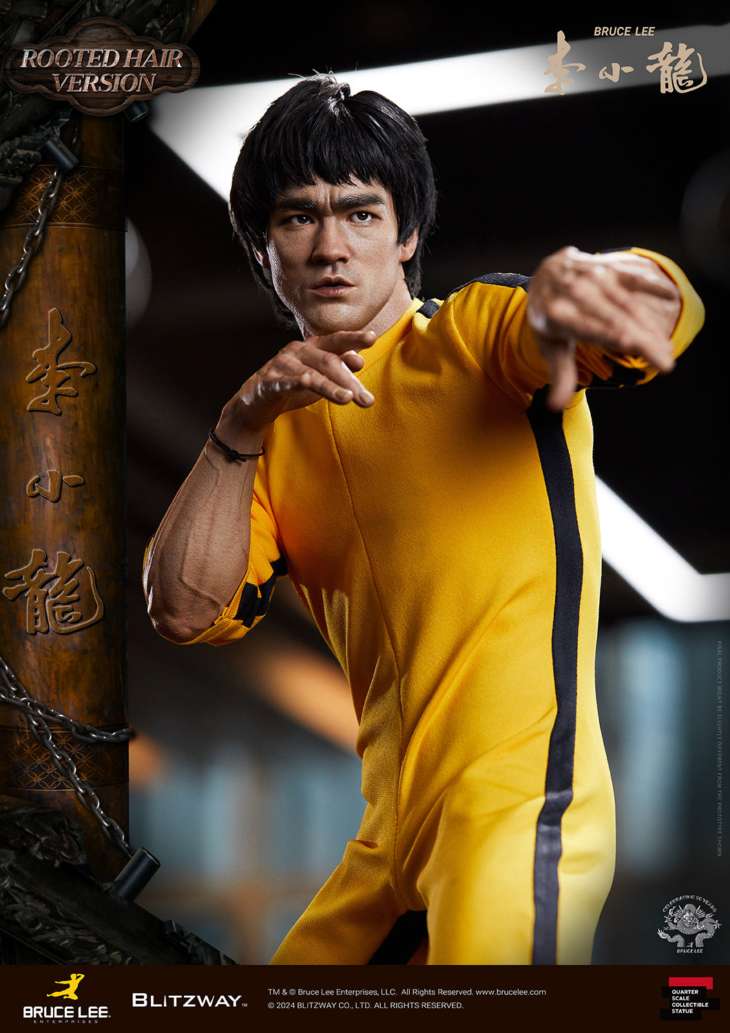 Bruce Lee Tribute 50th Anniversary (Rooted Hair Ver.)