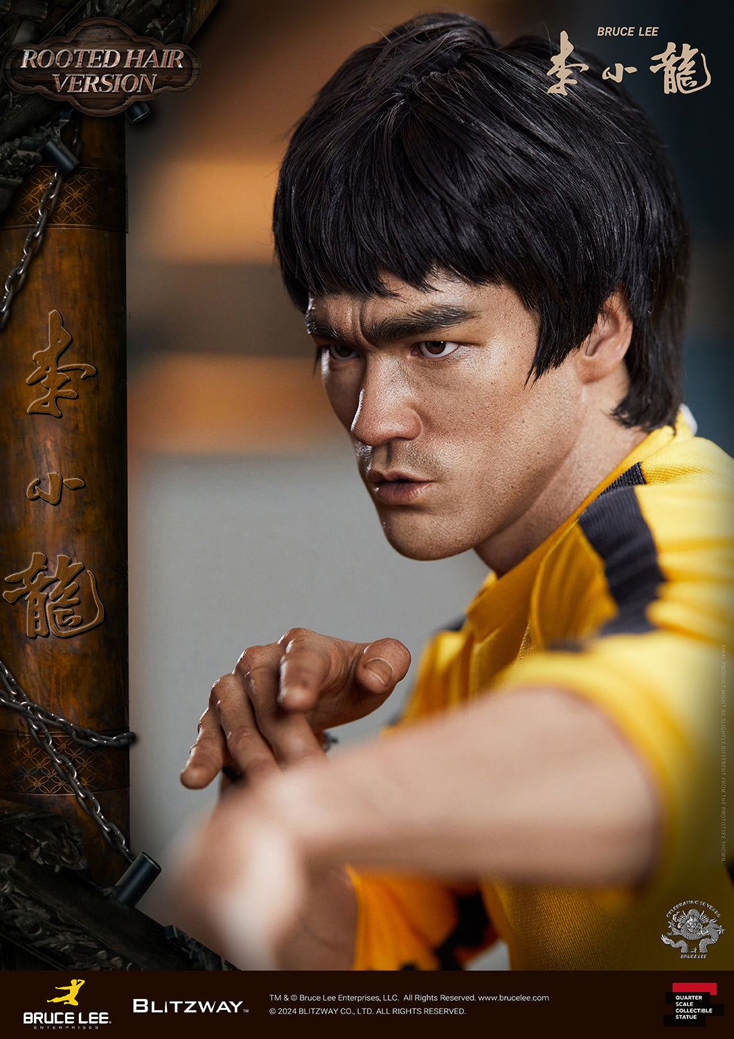 Bruce Lee Tribute 50th Anniversary (Rooted Hair Ver.)