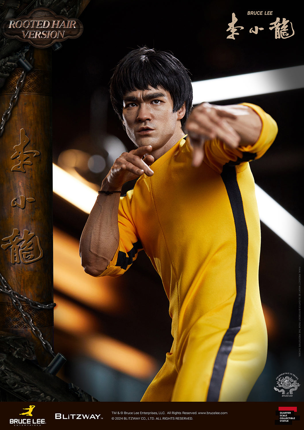 Bruce Lee Tribute 50th Anniversary (Rooted Hair Ver.)